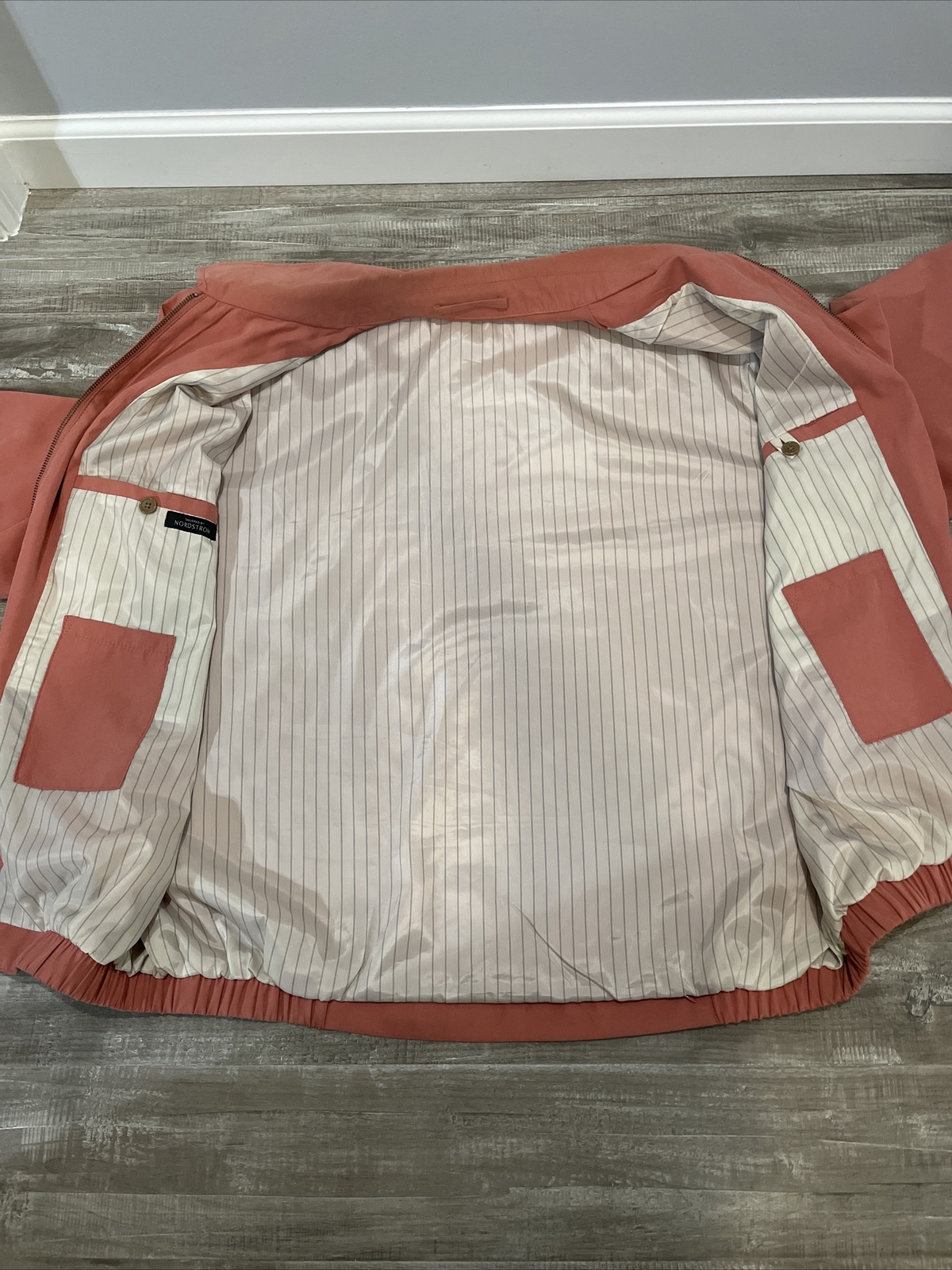 Peter Millar Collared Full Zip Jacket Tailored by… - image 8