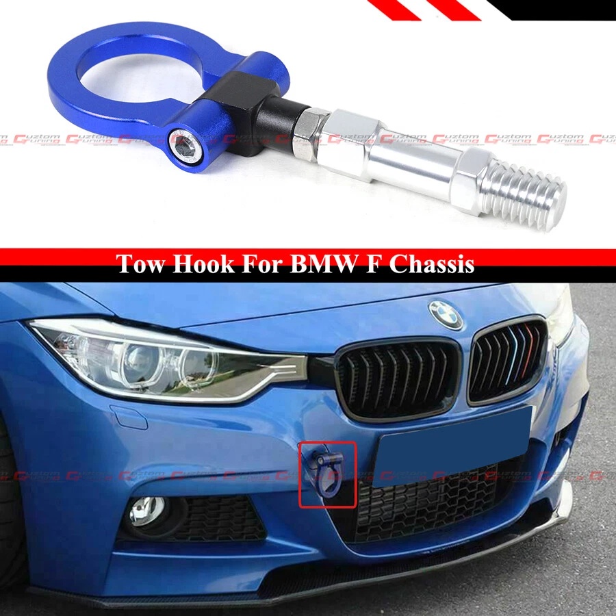 PARA BMW F22 F30 F32 F80 F82 ANEL DOBRÁVEL AZUL PARAFUSO NO PARA-CHOQUE DIANTEIRO TRASEIRO GANCHO TOWHOOK - Imagem 2 de 4