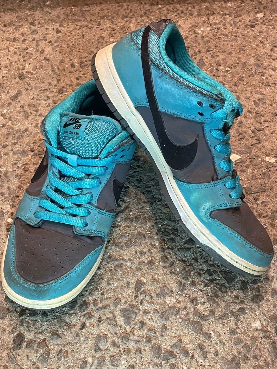 Nike SB Dunk Low Pro Dusty Cactus Blue 304292 303 Size US 8.5 without box