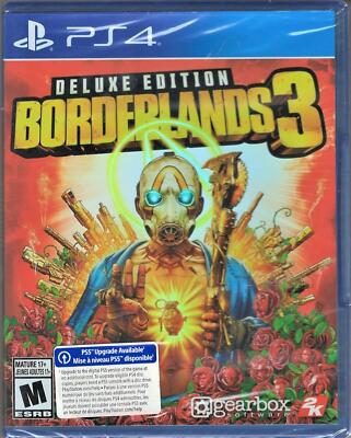Borderlands 3 Deluxe Edition PS4 (Brand New Factory Sealed US Version) PlayStati