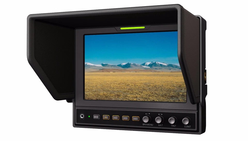 Lilliput 7" 662/S IPS 3G-SDI SDI/HDMI Cross Conversion+LP-E6 battery + Suitcase - Image 2 of 4