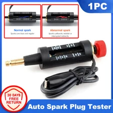 Spark Plug Tester Auto Ignition System Coil Engine In Line Diagnostic Test Tool