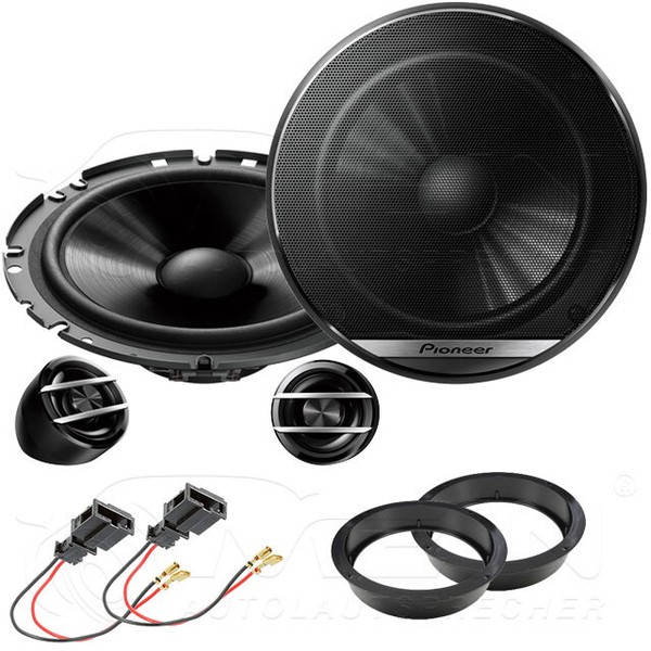 Pioneer Lautsprecher FüR Audi A5 Sportback 8T 2009-2016 Front TüR 300W 165 #A3YA-image