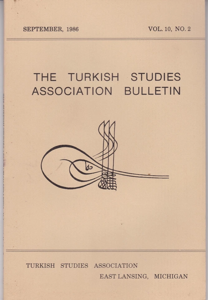 Lot of 9 The Turkish Studies Association Bulletins - Image 3 of 4