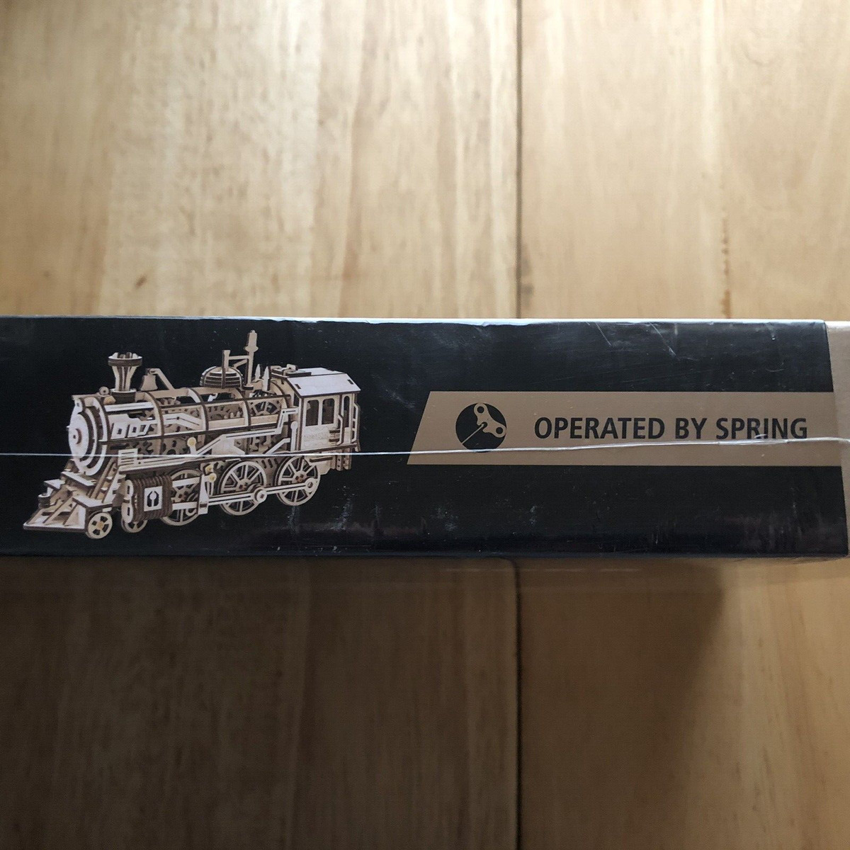 Rokr Locomotive Steam Train Mechanical Gears LK701 3D Wooden Puzzle NEW  SEALED