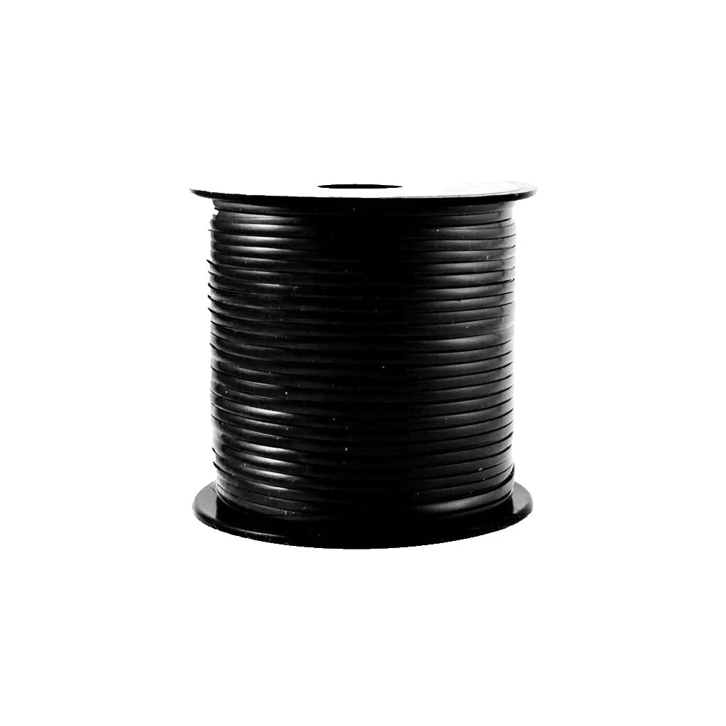 Black Plastic Jewelry Making Cord, Thread & Wire
