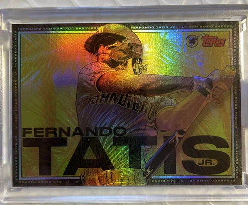Topps Project 70 Card 678 - 1991 Fernando Tatis Jr by Tyson Beck FOIL 65/70