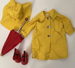 Pleasant Company American Girl Doll Molly Winter Story Raincoat Outfit Set Ebay