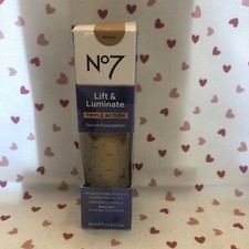 No7 Lift & Luminate Triple Action Serum Foundation Bamboo Exp6/26