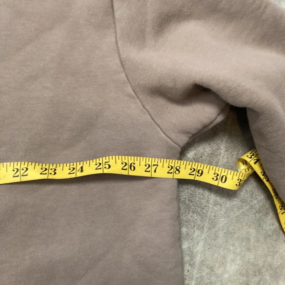 Nap Dress Womens Medium Oversized Fleece Knit Brown Taupe Cozy Loungewear Midi - Image 4 of 4