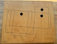 AccuCut Cutting Die # BG200CG BAG # 2 Crease ~ Giant Size