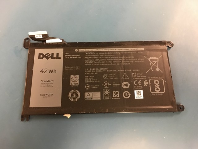 Dell p65f аккумулятор