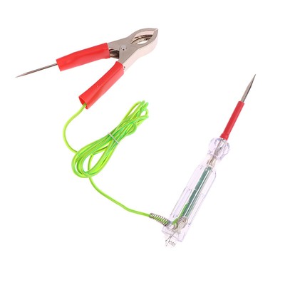 Automotive LED Circuit Tester Test Light With Dual Probes Alligator C·:J