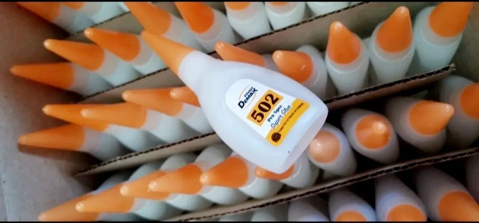 DEMAX Fast 502 Super Glue - 20 Gram ( 50 bottles ) Wood Glue Gam Kuat Gam Kayu - Image 3 of 4