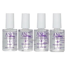 ANC Nail Dip Powder Liquid System #1-#4 .5oz ...