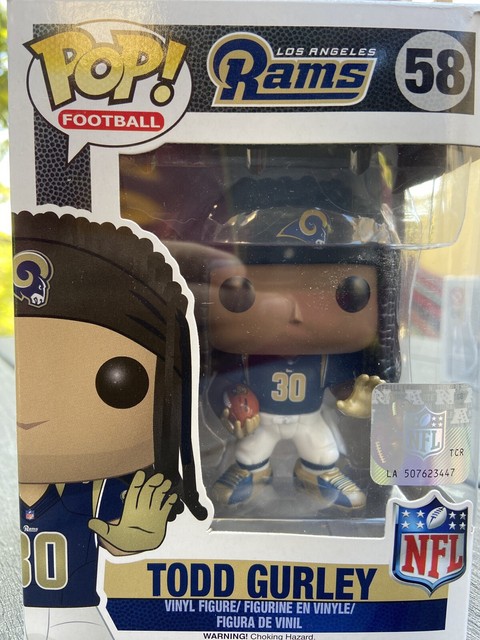 LOS ANGELES RAMS TODD GURLEY #30 FUNKO POP FOOTBALL NFL VINYL FIGURE #58-2016 | eBay