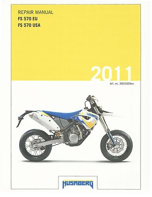 Husaberg service manual 2011 FS 570 EU & FS 570 USA