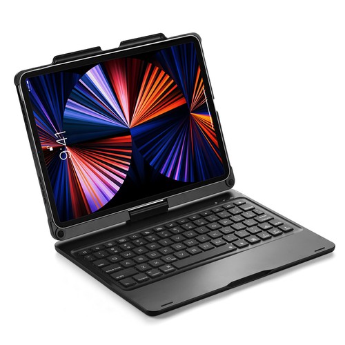 360 Degree Smart Case with Wireless Keyboard For iPad 10.2 10.5 10.9 11 12.9 - Picture 13 of 17