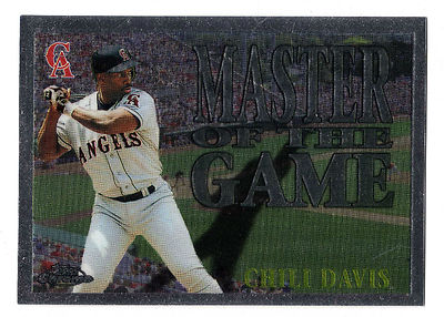 1996 Topps Chrome Masters of the Game #10 Chili Davis California Angels