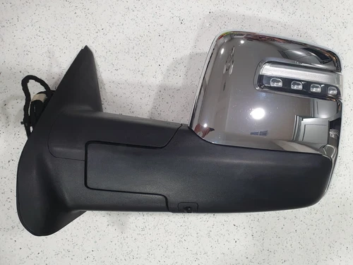 DODGE RAM 2500 3500 MIRROR LH LEFT DRIVER 2023 BLIND SPOT HEATER TURN 68509731AD