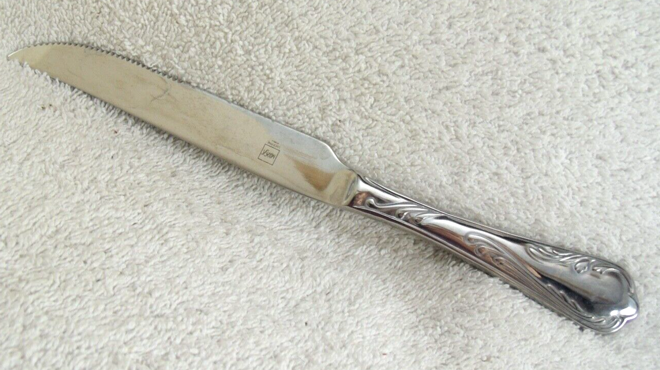 MIS37 Steak Knife Mikasa Gloss Stainless Flatware Lucerne Korea