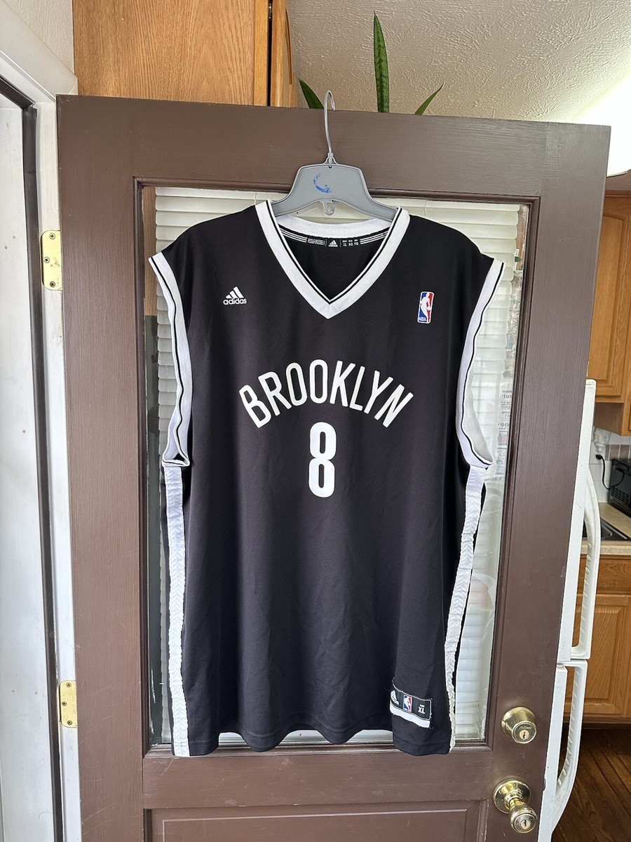 Authentic Deron Williams #8 Brooklyn Nets adidas NBA Basketball