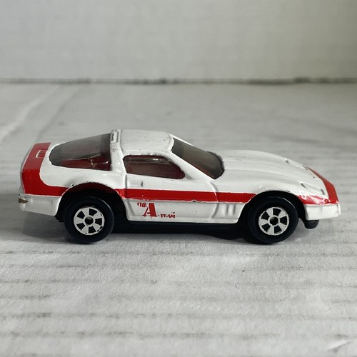 A-TEAM Diecast/Plastic GMC Van, Helicopter, Corvette Car Ertl Cannell 1983 VTG - Picture 5 of 24