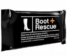 BootRescue All Natural Cleaning Towel for Leather & Suede Shoes & Boots for Dirt