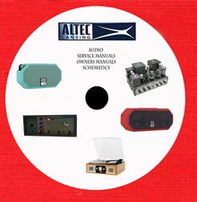 Altec Lansing Audio Repair Service owner manuals on 1 dvd in pdf format 