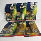 Star Wars POTF Figure Lot Of 6, Collection 1, Freeze Frame Action Slide, 1997
