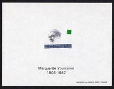 France 1993 feuillet non dentelé gommé N** Yt 2799/2804 Ecrivains cote 600€