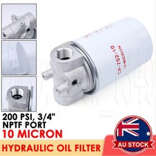 10 Micron Hydraulic Oil Filter Assembly  Spin On Design Return Line CP-752-10 AU