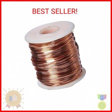 Soft Copper Wire, 16 Gauge, 126 Feet, 1 Pound Spool