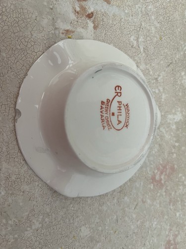 Cenicero de colección Warwick Erphila Cheery Chintz ~ Baviera - Imagen 7 de 8