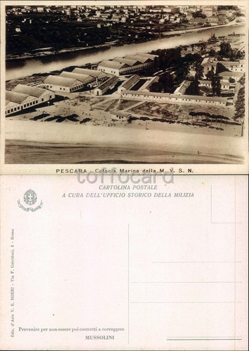 PESCARA CITTA'-COLONIA MARINA MILIZIA MVSN-C86-113 - Picture 1 of 1