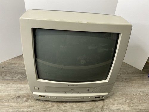 Panasonic AG-513C 13 Inch Pro CRT TV VCR Combo - TV WORKS - VCR INOP