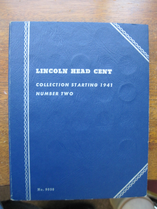 Lincoln Head Cent Complete Collection Starting 1941 Whitman Book Number Two