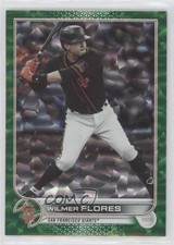2022 Topps Series 2 Green Foilboard 481/499 Wilmer Flores #408 0s4r