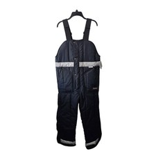 Refrigiwear Iron-Tuff Overalls Small -50F Freezer Insulated Work Bibs 0386R