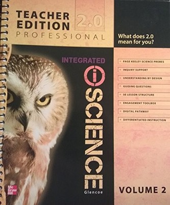 TEACHER EDITION PROFESSIONAL 2.0 INTEGRATED SCIENCE VOLUME *Excellent Condition*