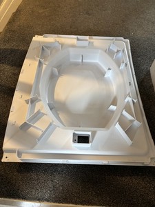 Indesit IDC8T3 Kondenstrockner Originalteil - nur Türhaut