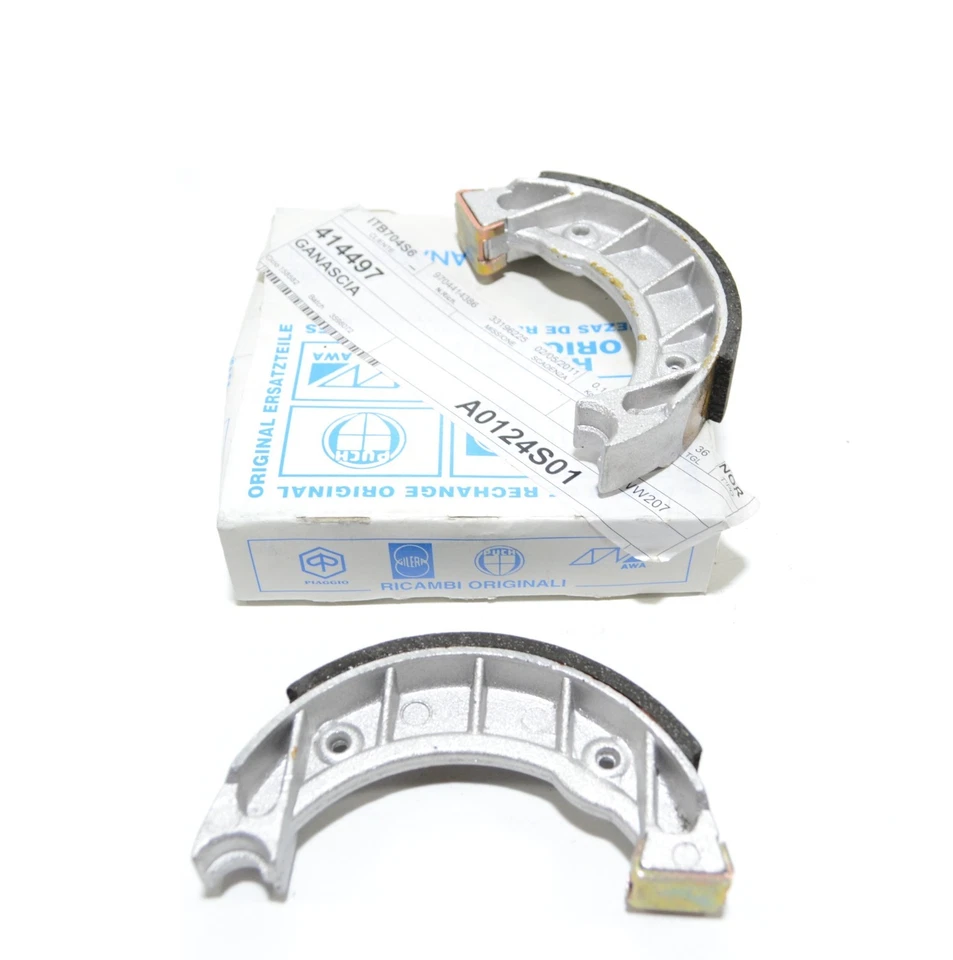 Ganasce freno anteriori originali Piaggio per Zip Free Si Ciao Bravo 3 Grillo 50 - Immagine 2 di 4