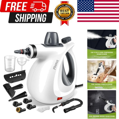 #ad #ad Pressurized Handheld Multi Surface Natural Steam Cleaner with 12 pcs Accessor... $93.59
