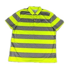 Nike Golf Dri-Fit Performance Short Sleeve Standard Fit Polo Shirt Mens Large