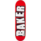 Baker Brand Logo Red/White 8.25in Skateboard Deck