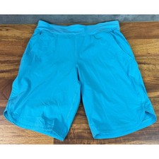 Lands End Bright Blue Swim Board Shorts Sz 12 16246