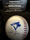 George Springer Signed Toronto Blue Jays Baseball Fanatics COA