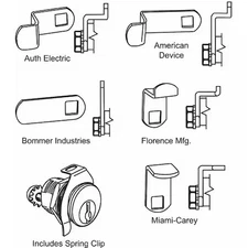 Lock Kit, For 4C Pedestal Mailboxes,  97-75
