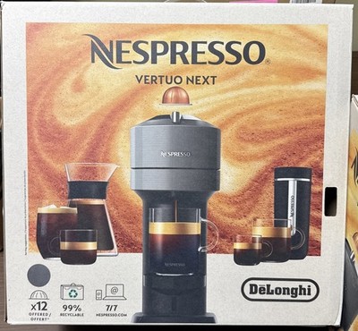 Nespresso Vertuo Next Coffee & Espresso Maker 1260W Dark Gray