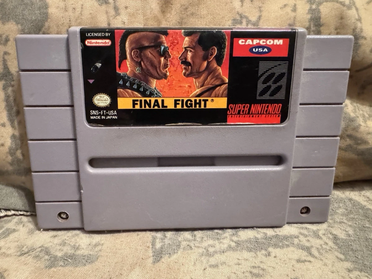Final Fight Nintendo SNES Video Games for sale | eBay